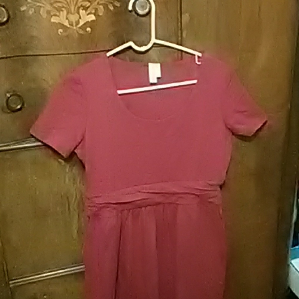 Cranberry dress